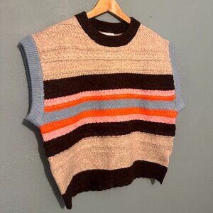 Cable Knit Sweater Vest